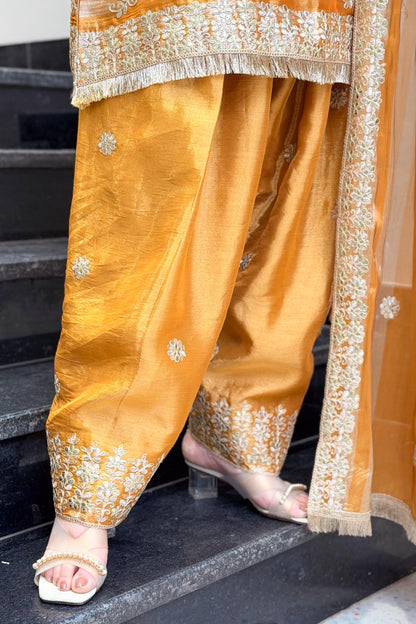 Indhira Gotta Detailing Farshi Salwar Set