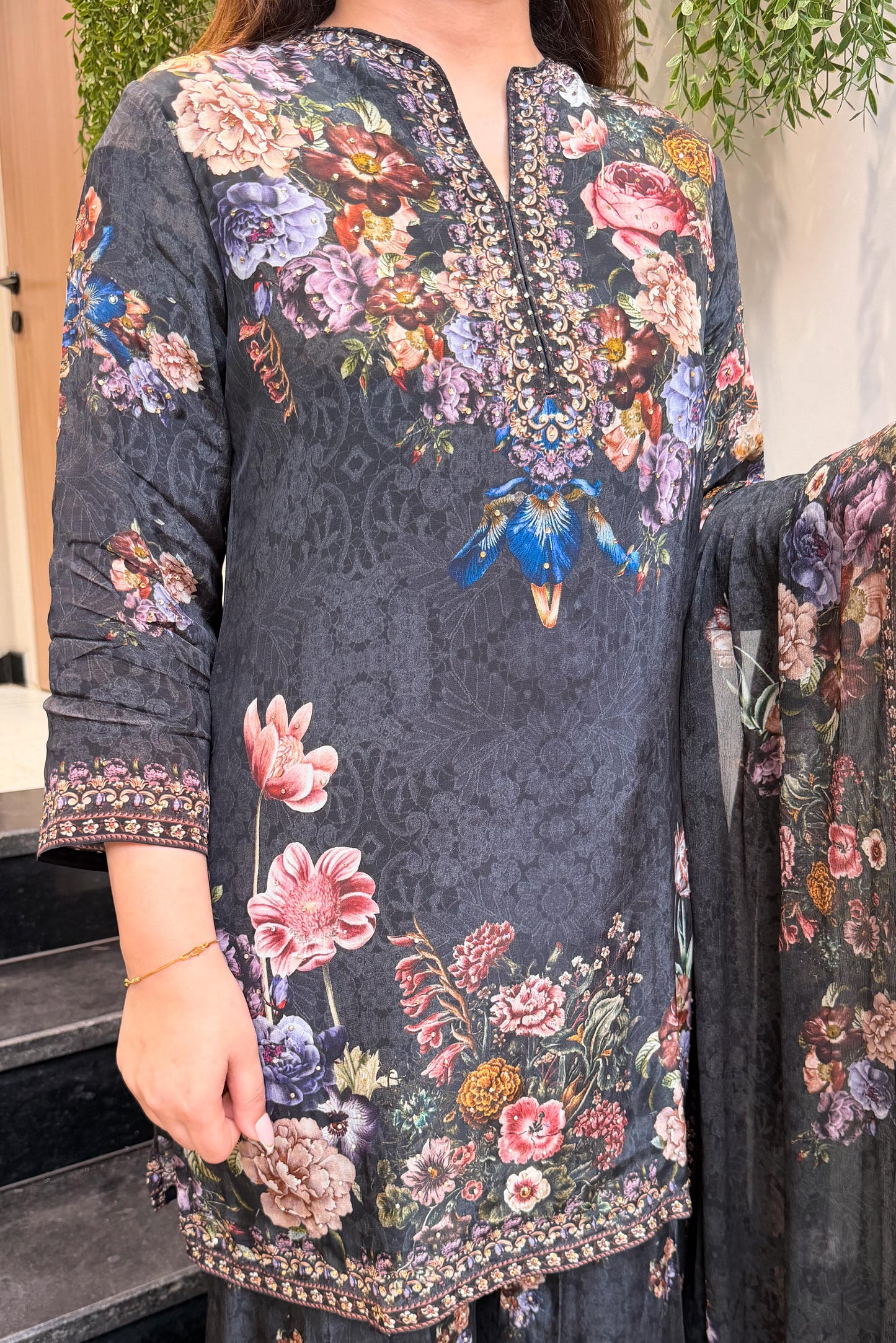 Amala Floral Printed Sharara Set