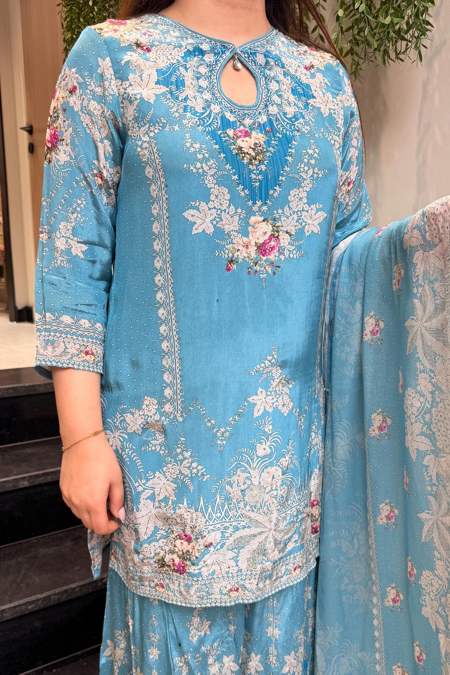 Amala Floral Printed Sharara Set