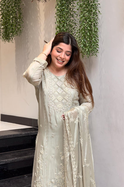 Maryam Hand Embroidered Suit Set