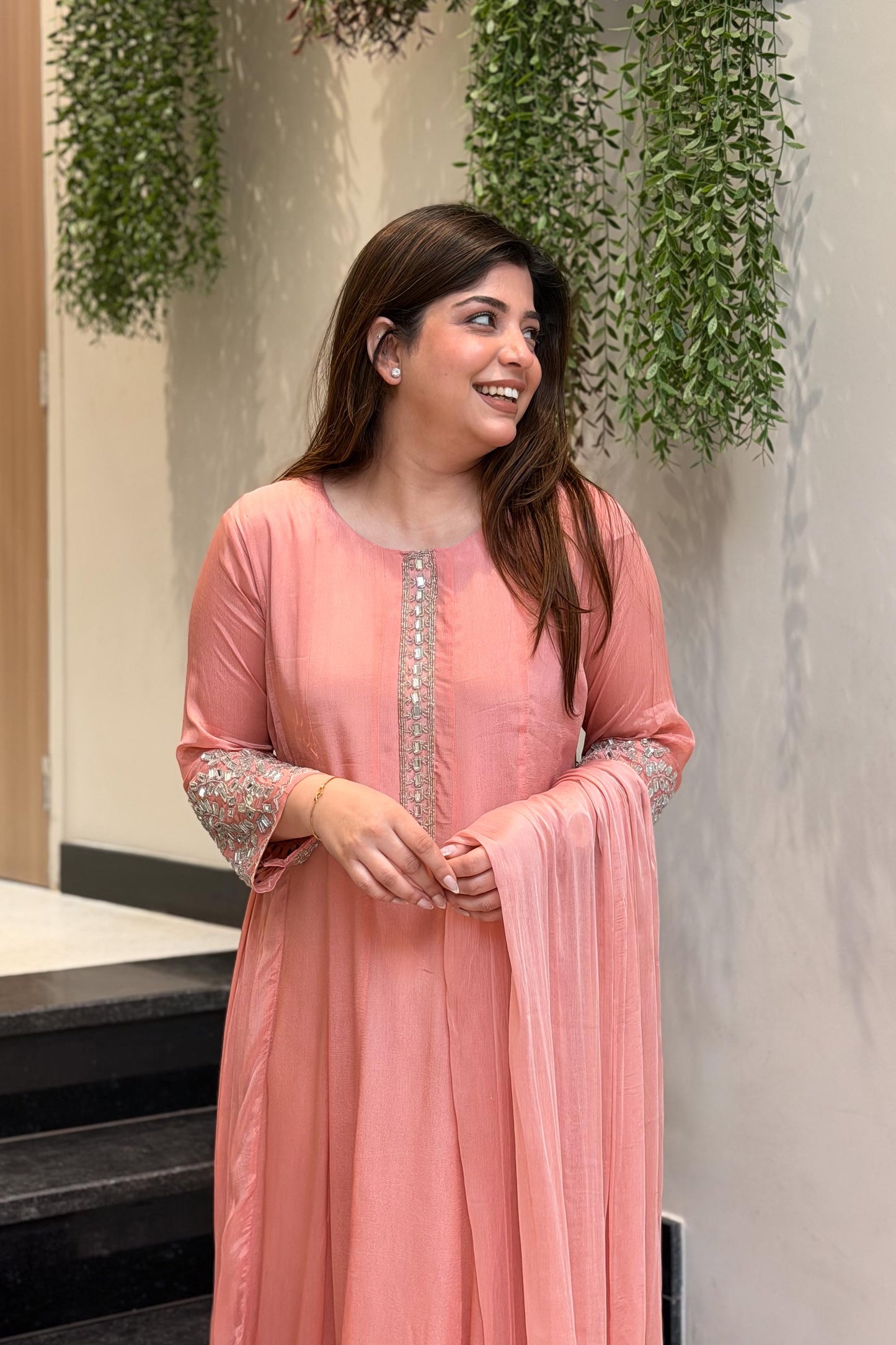 Ojasvi Embroidered Anarkali Suit Set