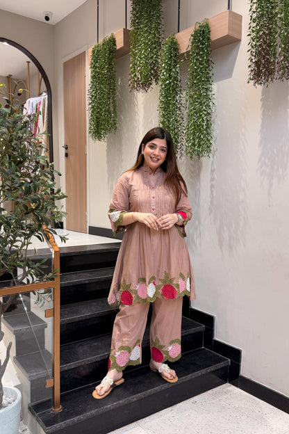 Reeti Floral Embroidered Co ord Set