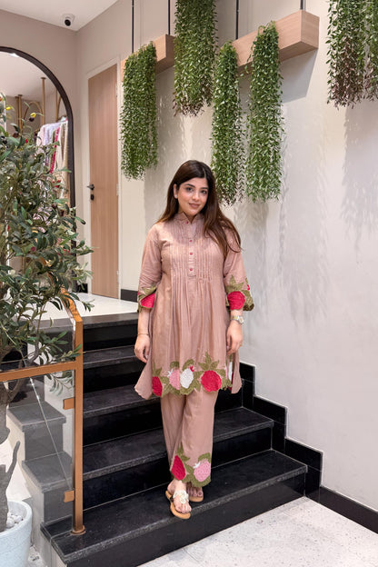 Reeti Floral Embroidered Co ord Set