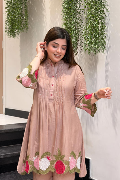 Reeti Floral Embroidered Co ord Set