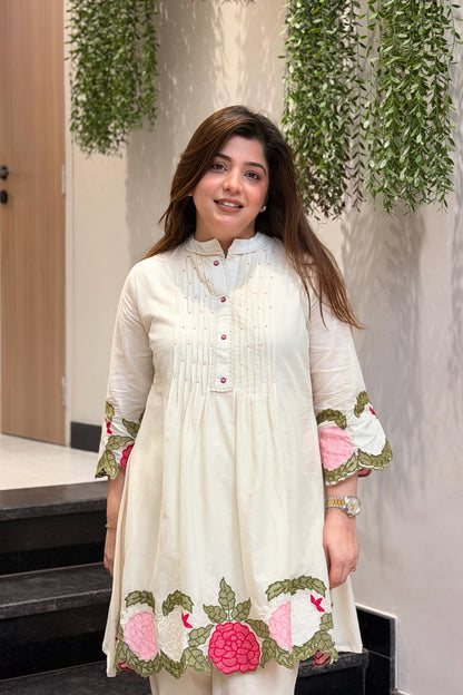 Reeti Floral Embroidered Co ord Set