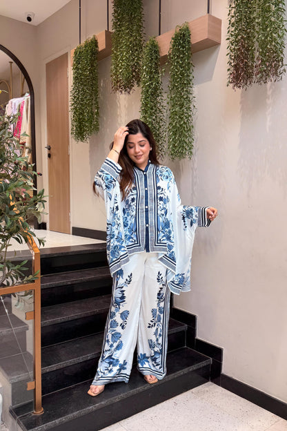 Blake Floral Printed Cord Set