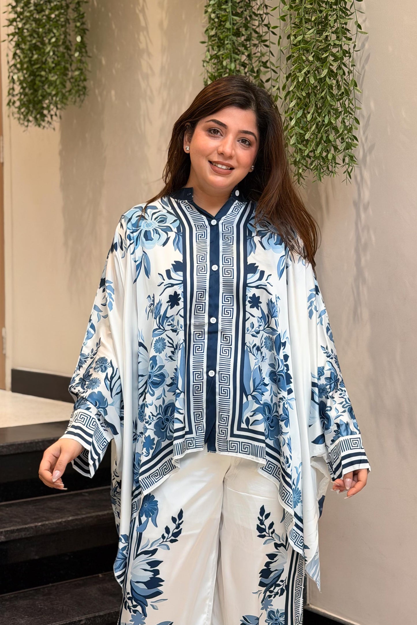 Blake Floral Printed Cord Set