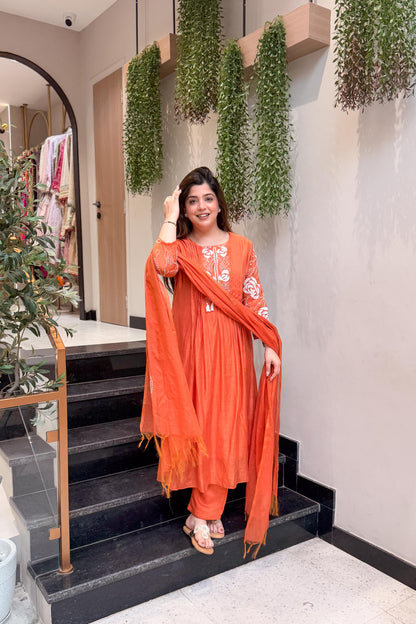 Rishita Thread Embroidered Suit Set