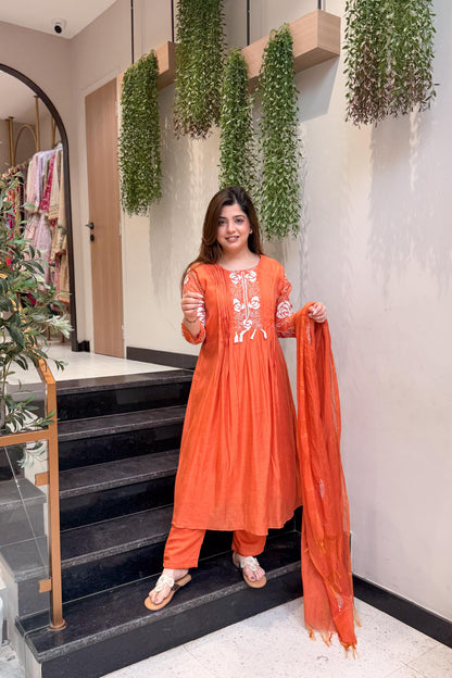 Rishita Thread Embroidered Suit Set