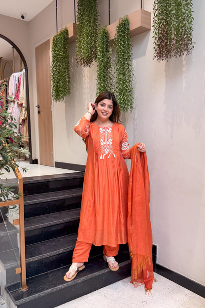 Rishita Thread Embroidered Suit Set