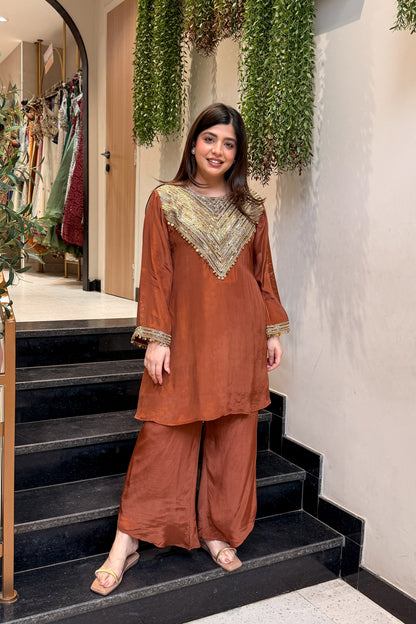 Vyanika Embroidered Co ord Set