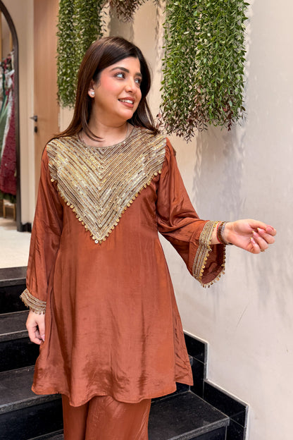 Vyanika Embroidered Co ord Set