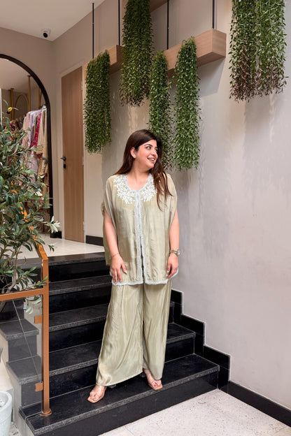 Ruhika Embroidered Three Piece Set
