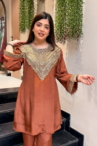 Vyanika Embroidered Co ord Set