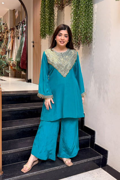 Vyanika Embroidered Co ord Set