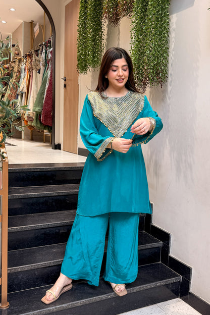 Vyanika Embroidered Co ord Set