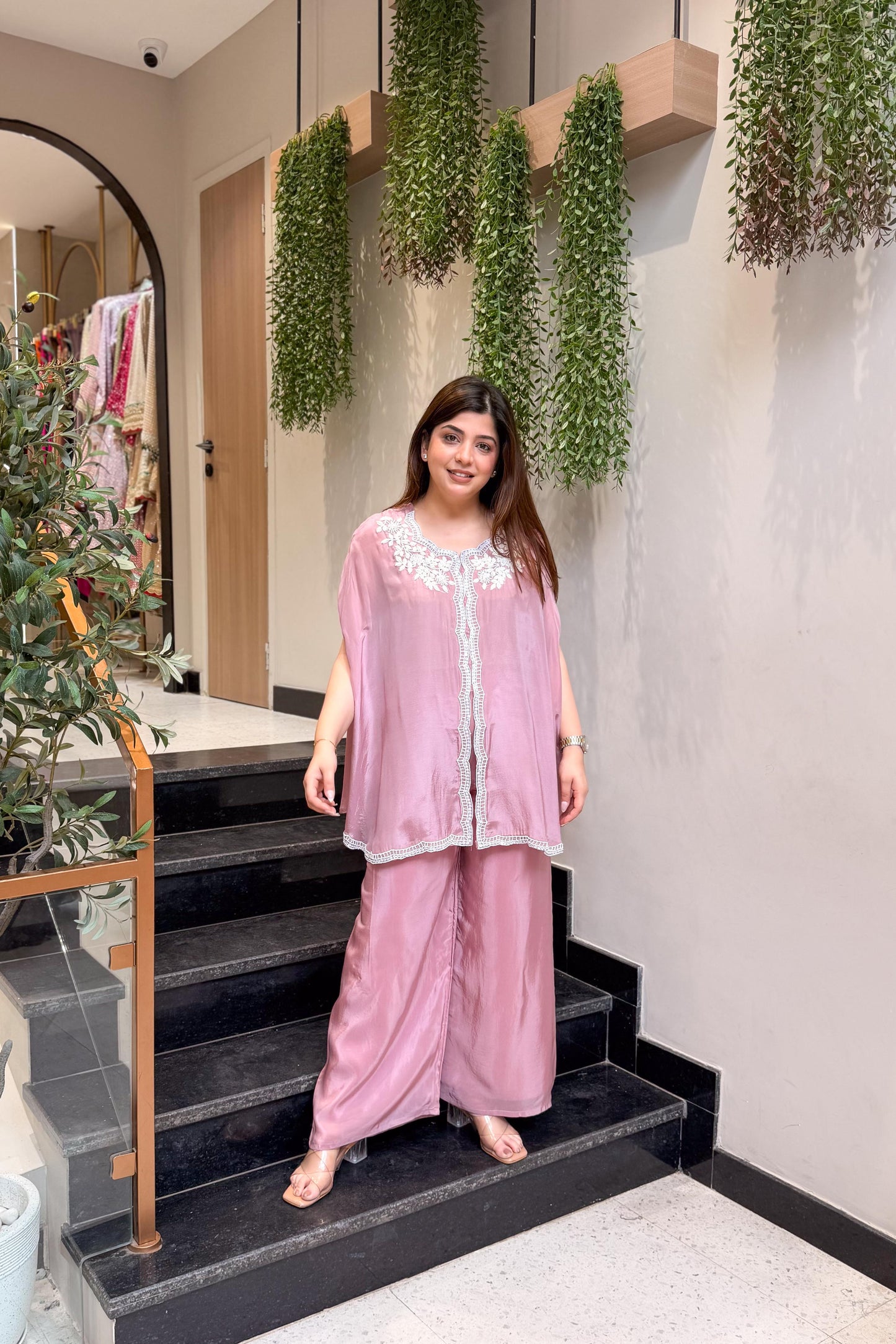 Ruhika Embroidered Three Piece Set