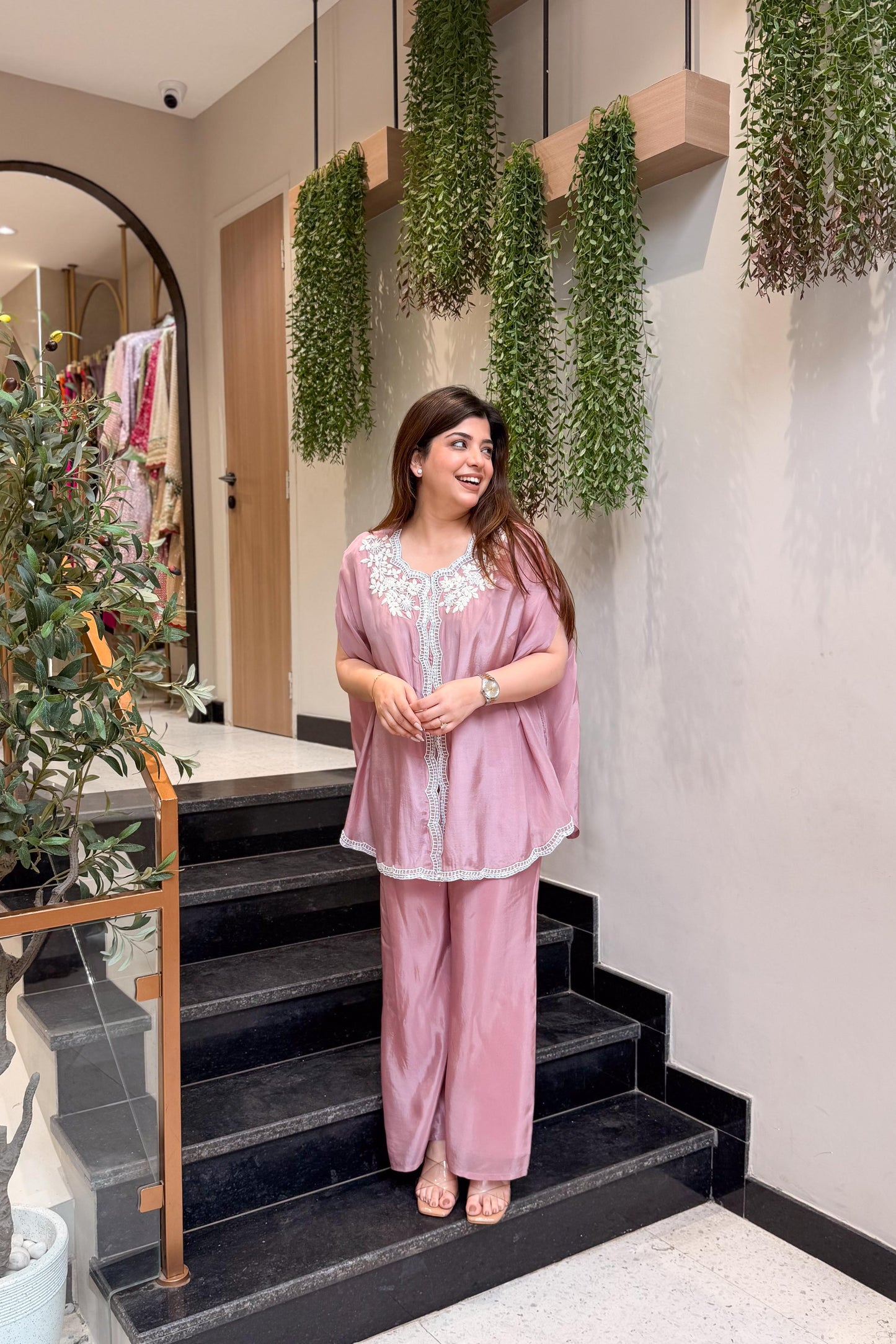 Ruhika Embroidered Three Piece Set