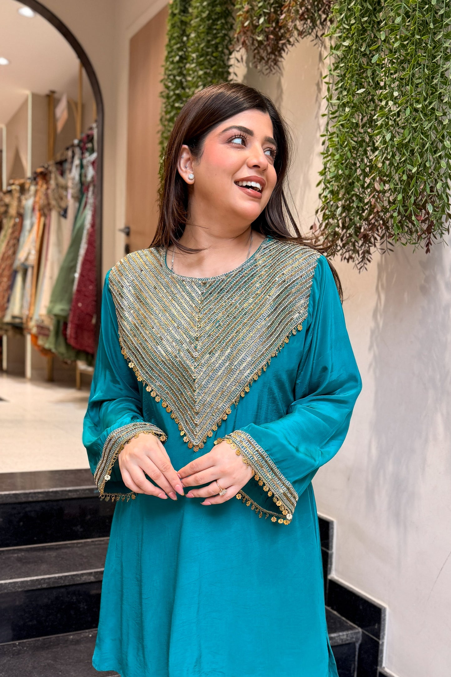 Vyanika Embroidered Co ord Set