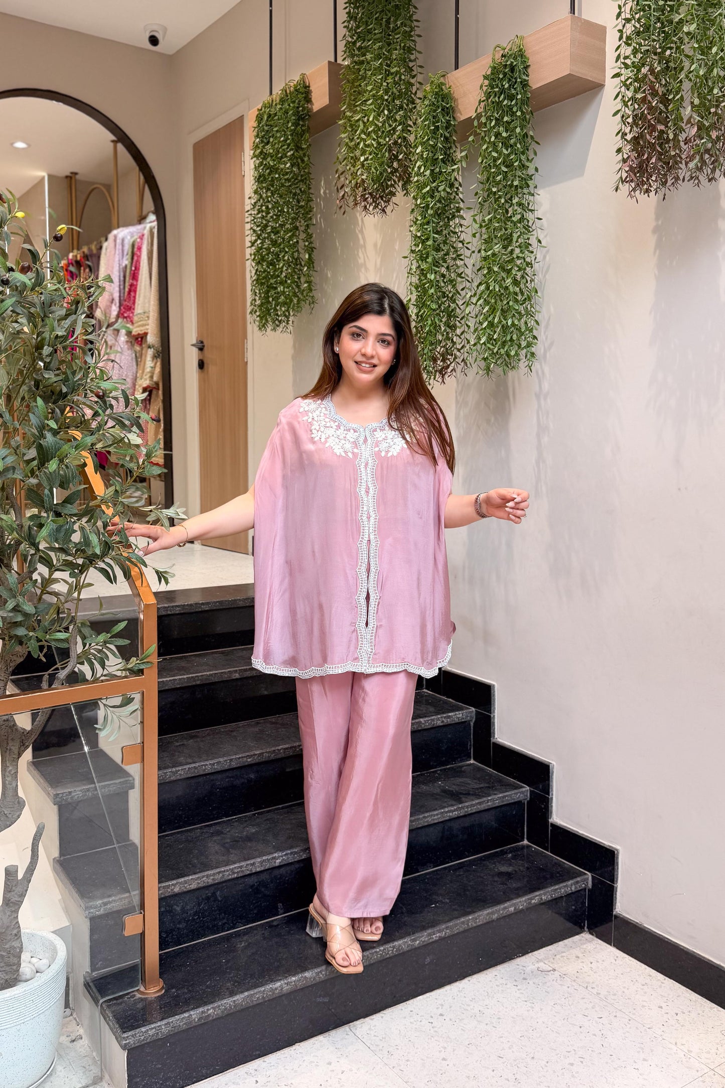 Ruhika Embroidered Three Piece Set