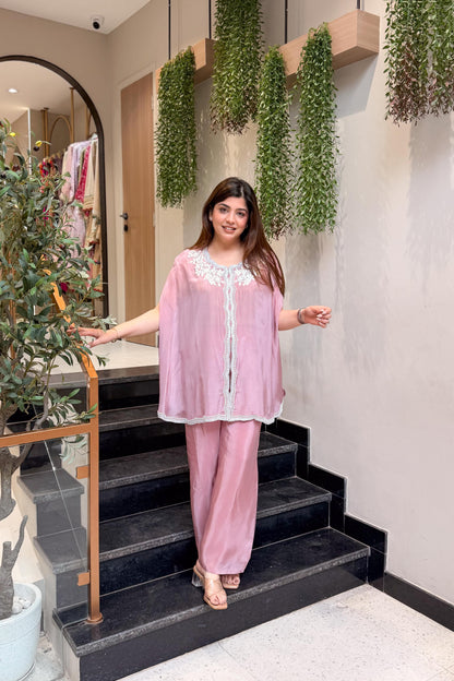 Ruhika Embroidered Three Piece Set