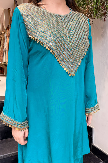 Vyanika Embroidered Co ord Set