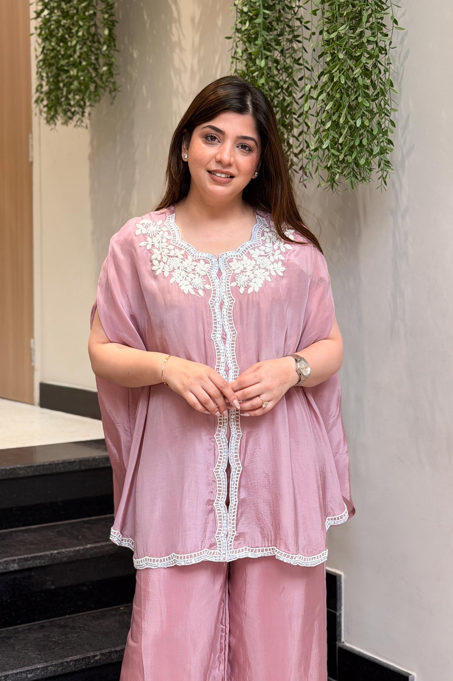 Ruhika Embroidered Three Piece Set