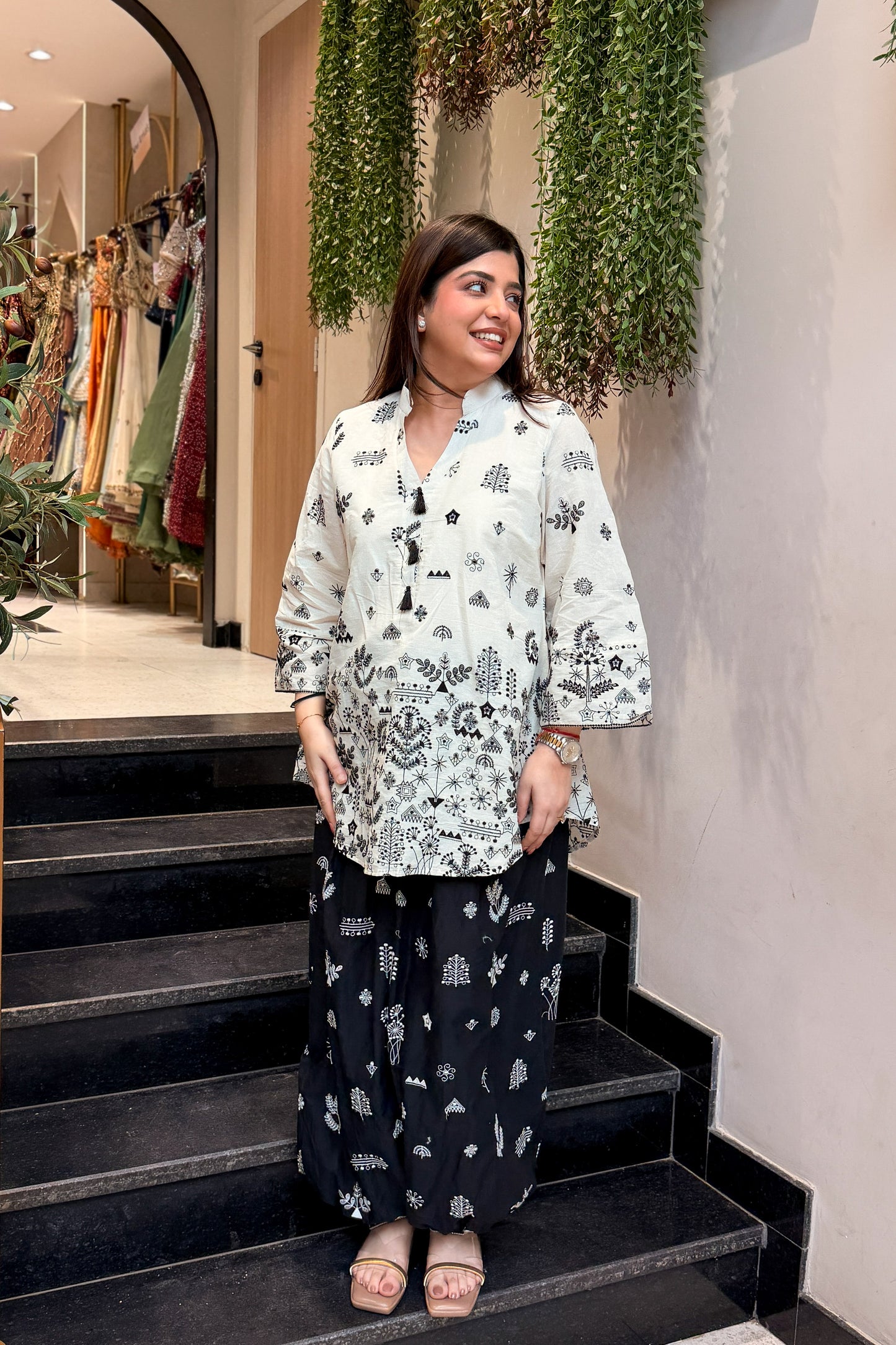 Avyani Thread Work Co ord Set