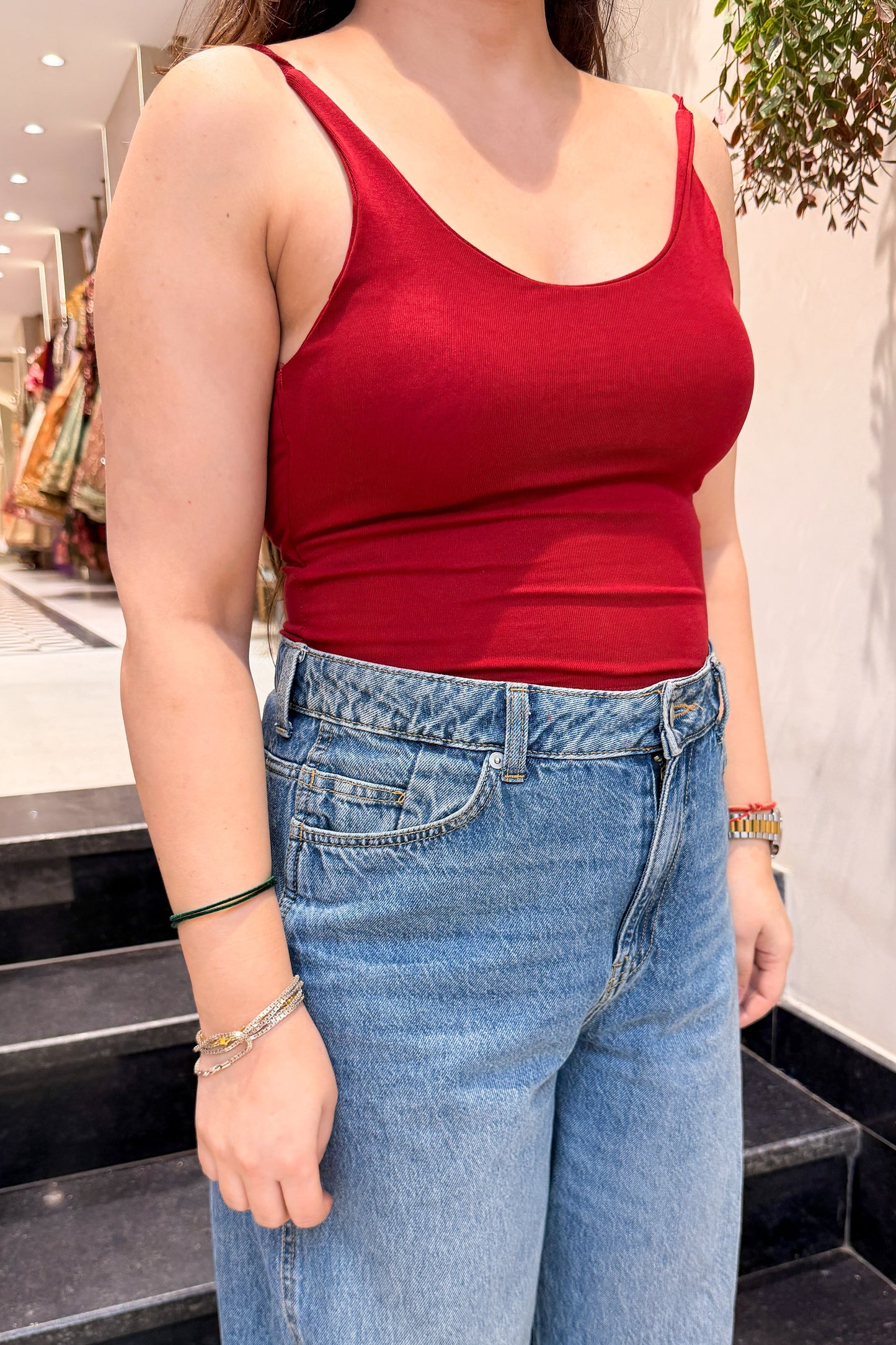 Zaria Strappy Inbuilt Bra Top