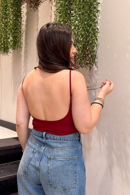 Zaria Strappy Inbuilt Bra Top
