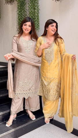 Noorika Embroidered Suit Set