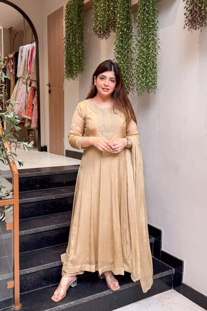 Varaha Embroidered Anarkali Suit Set