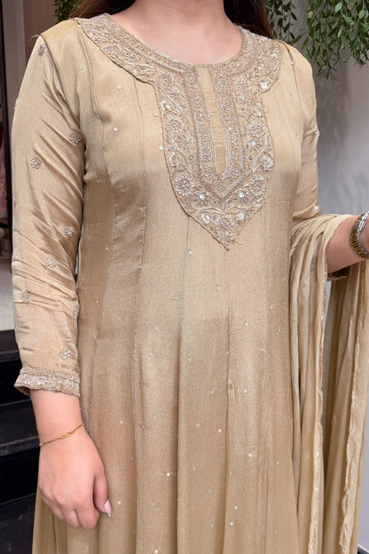 Varaha Embroidered Anarkali Suit Set