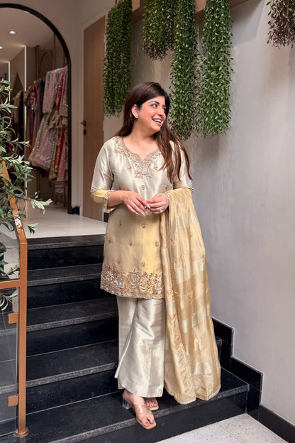 Mihira Hand Embroidered Suit Set