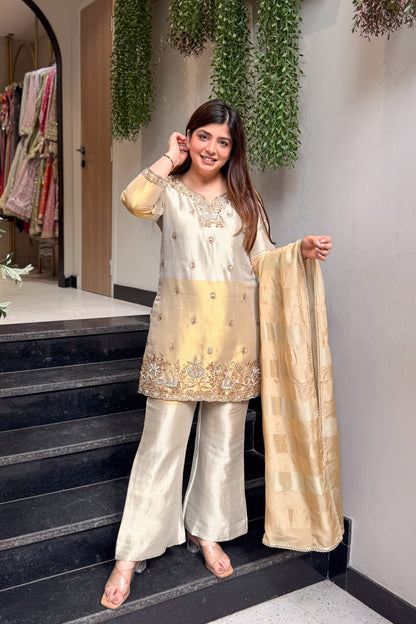 Mihira Hand Embroidered Suit Set