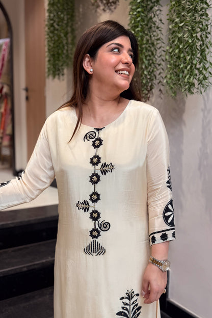 Navika Beads Detailing Co ord Set