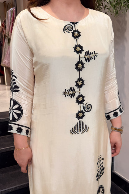 Navika Beads Detailing Co ord Set