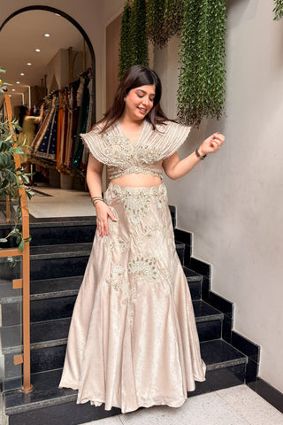Vireya Hand Embroidered Lehenga