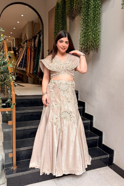 Vireya Hand Embroidered Lehenga