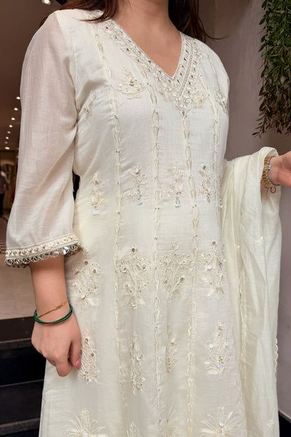 Brishti Embroidered Anarkali Suit Set