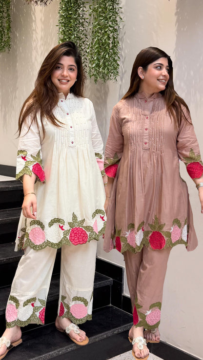 Reeti Floral Embroidered Co ord Set