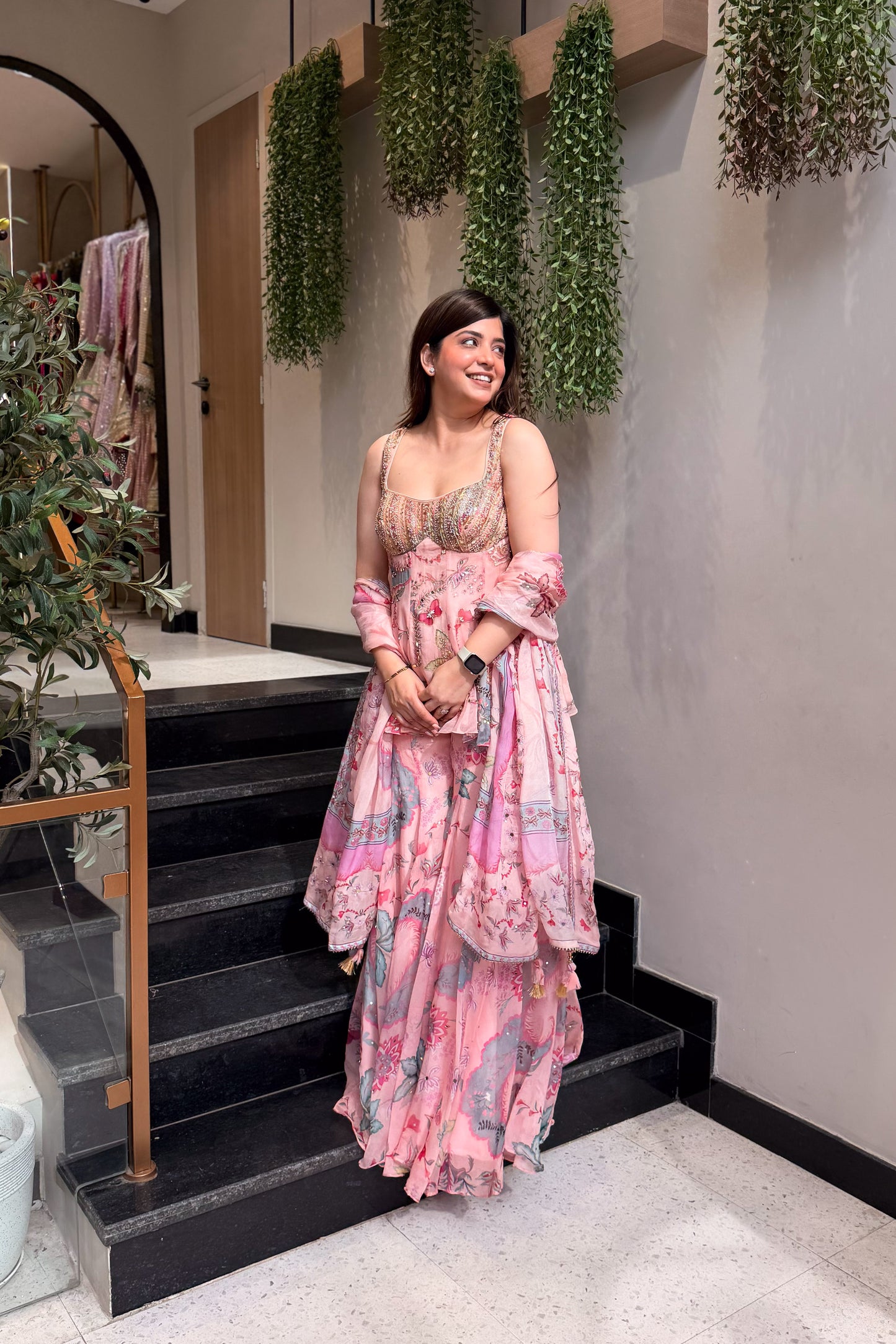 Divija Floral Printed Garara Set