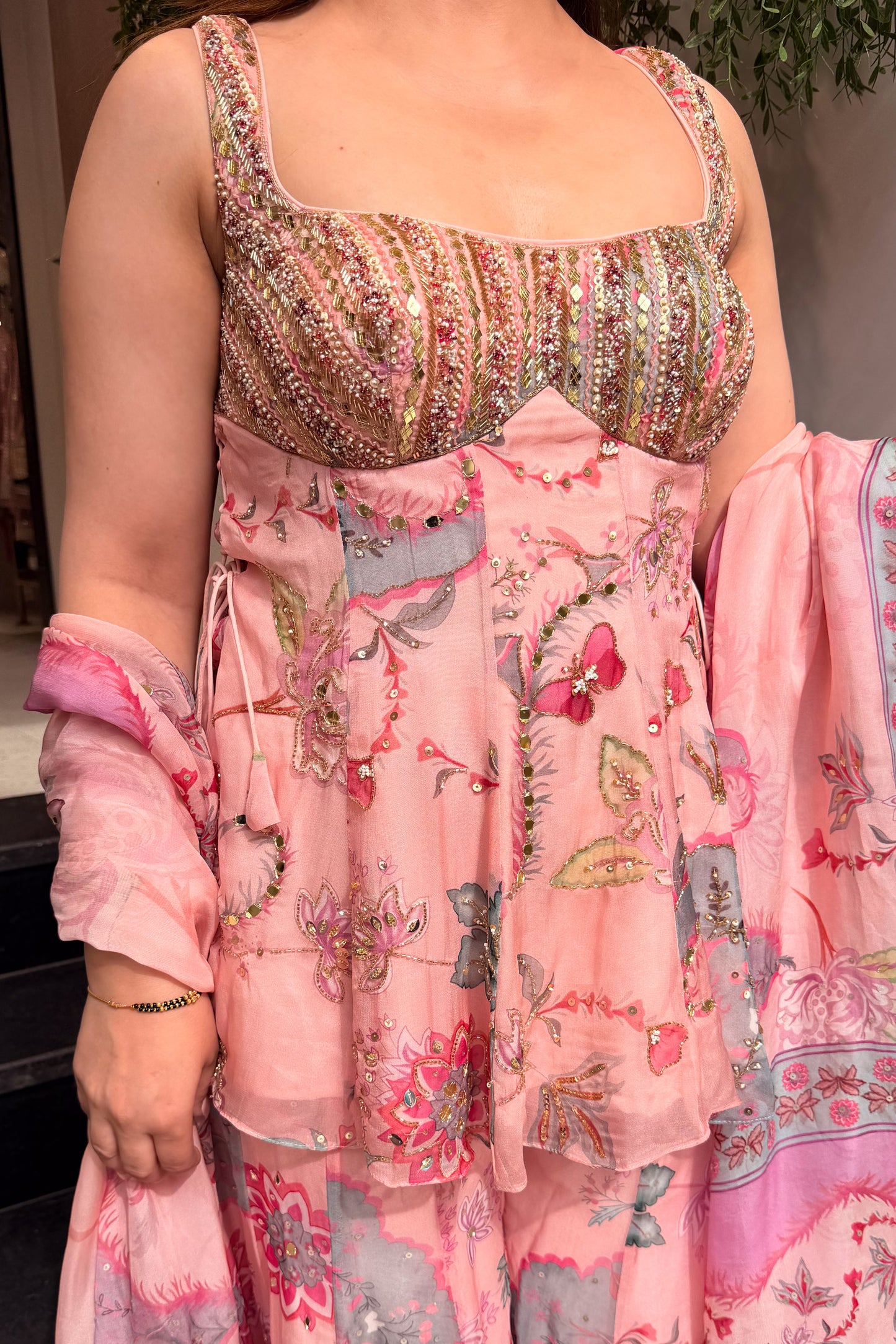 Divija Floral Printed Garara Set