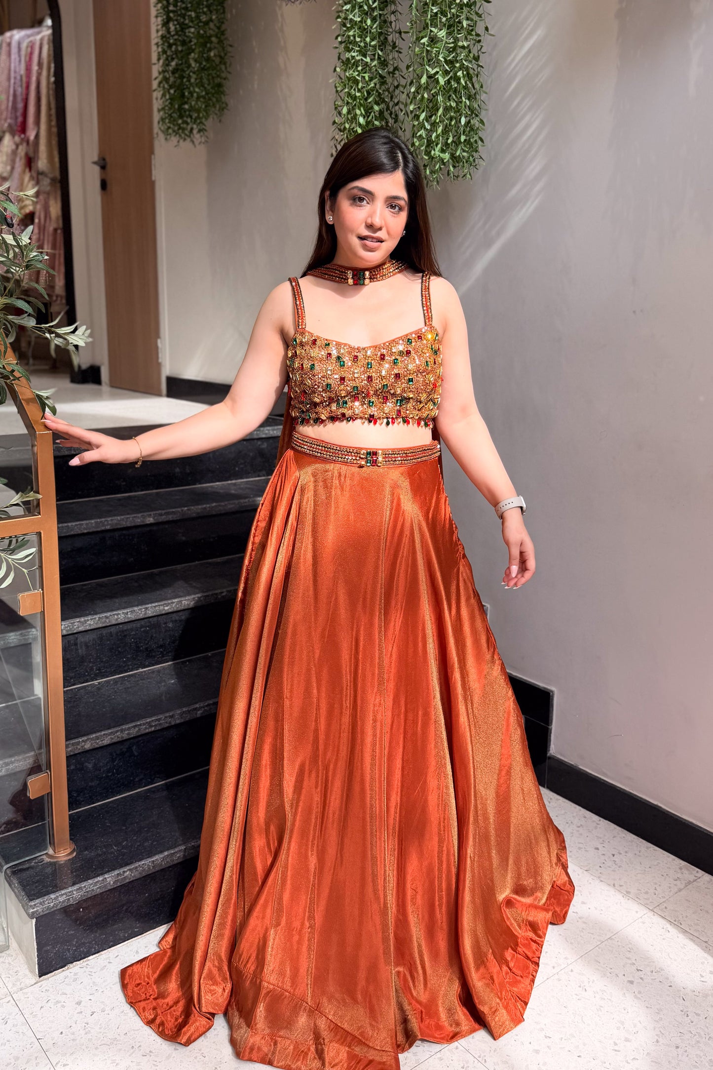 Ivaana Hand Embroidered Lehenga