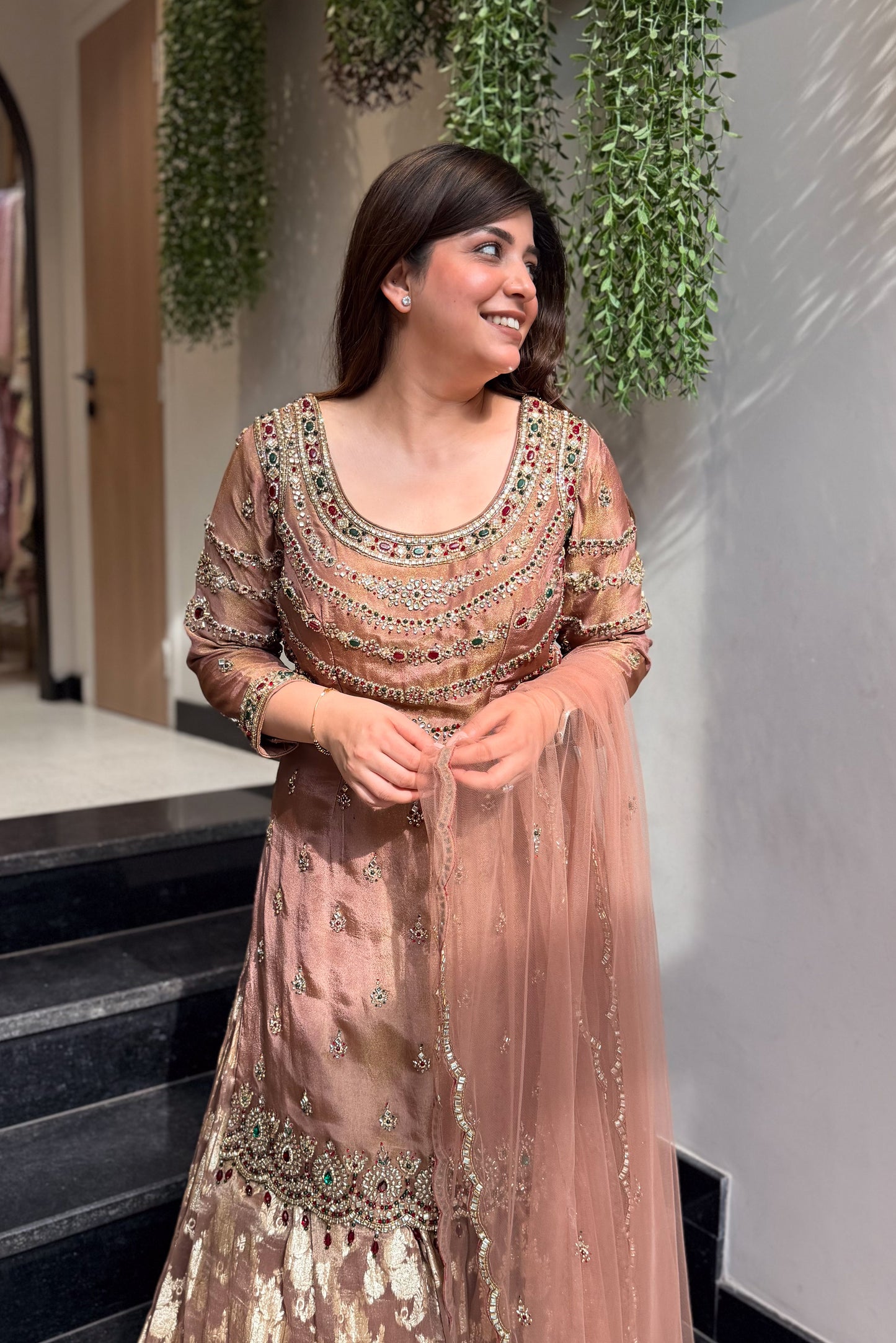 Shukar Hand Embroidered Garara Set