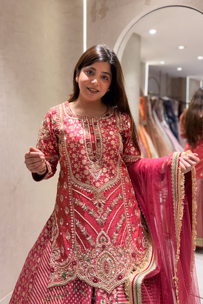 Devyani Hand Embroidered Lehenga