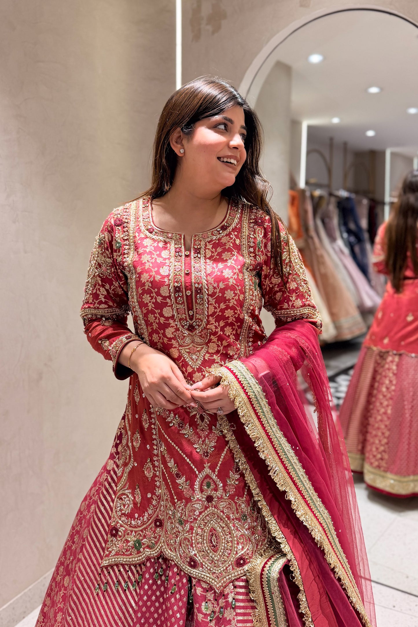 Devyani Hand Embroidered Lehenga