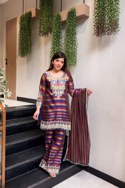 Saesha Beads Embroidered Suit Set