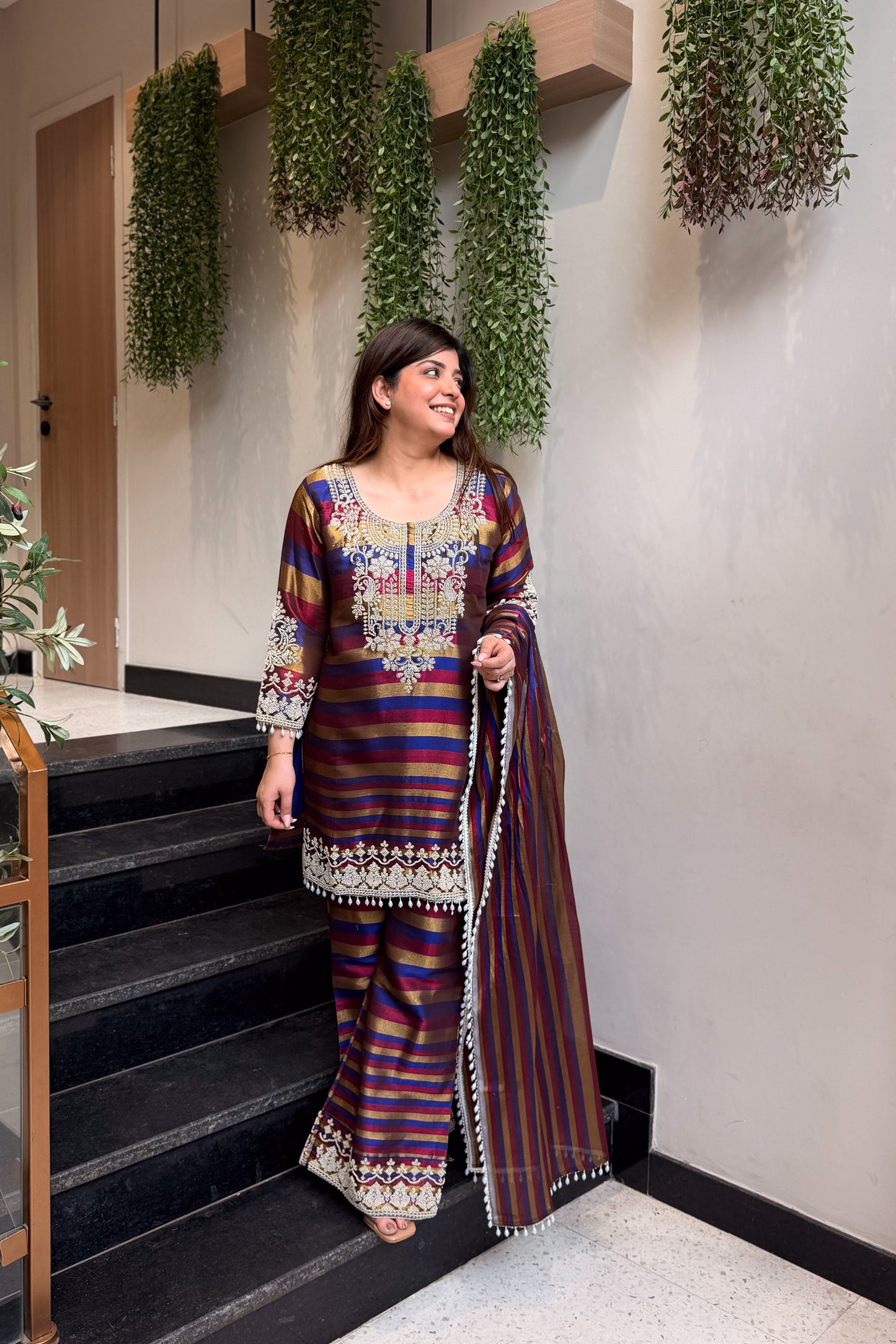 Saesha Beads Embroidered Suit Set