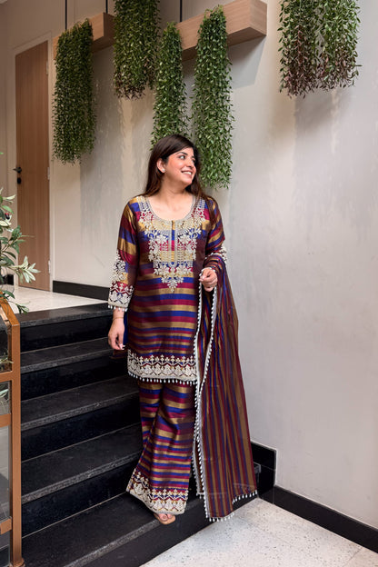 Saesha Beads Embroidered Suit Set